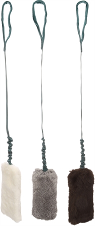 FURTRA CHASER KANINPELS I FLERE FARVER L 100X11X4CM